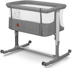 Lionelo Aurora krevetić, 3 u 1, siva