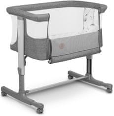 Lionelo Aurora krevetić, 3 u 1, siva