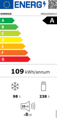 Gorenje NRK620AAXL4 kombinirani hladnjak