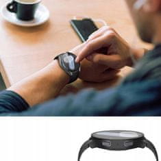 Tech-protect Defense 360 maska sa zaštitnim staklom za Samsung Galaxy Watch 4 / 5 / FE (40mm), crno