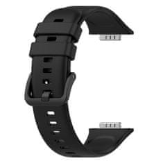 BStrap Silicone remen za Huawei Watch Fit 2, black