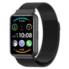 BStrap Milanese remen za Huawei Watch Fit 2, black