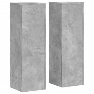 Vidaxl Stalci za biljke 2 kom 25x25x80 cm konstruirano drvo