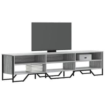 Vidaxl TV ormarić, sivi hrast sonoma, 180x34x41 cm