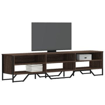 Vidaxl TV stalak smeđi hrast 180x34x41 cm