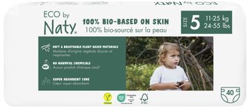 ECO by Naty 5 Junior pelene, 11-25 kg, 40 komada