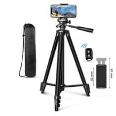 MG Tripod stativ + bluetooth daljinski upravljač, crno