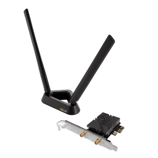 ASUS PCE-BE92BT BE9400 WiFi 7 PCIe mrežna kartica, Bluetooth, WPA3 (90IG08U0-MO0B00)