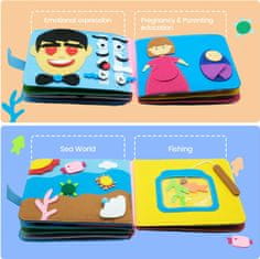 JOJOY® 3D Montessori knjiga za djecu – Edukativna slikovnica za malene (Poglavlje 2) | FIRSTBOOK