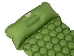 ACRAsport ACRA L140CL prostirka na napuhavanje s jastukom zelena 5 cm