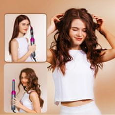 FRILLA® Styler za kosu 5u1 – uređaj za ravnanje, kovrčanje i volumen, fen s nastavcima za brzo stiliziranje | DYME