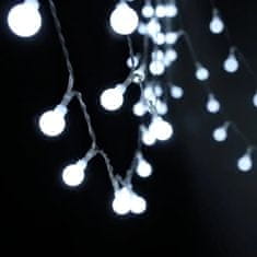 HOME & MARKER® Vanjska svjetlosna girlanda 7,5 m s 25 žarulja, dekorativne lampice tople svjetlosti za vrt i terasu | YARDBULBS, bijela