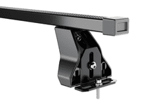 Menabo Omega XL krovni nosač, s nogama, 150 cm, crna