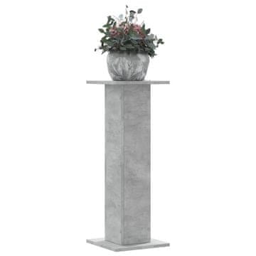 Vidaxl Stalci za biljke, 2 kom, betonsko sivi, 30x30x80 cm