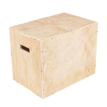 Paracot Drvena pliometrijska kutija - 51 x 61 x 76 cm