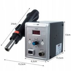 BIGSTREN 700W rješavanje LCD lemljenja LCD stanica do 500 ° C + mlaznice
