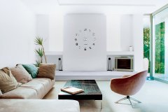 Ruhhy 3d moderni zrcalni zid 60-130 cm srebro na evi pena