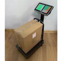 Malatec Digitalna baterija za pohranu podataka. elektronska vaga do 150 kg LCD osvijetljen crno