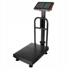 Malatec Digitalna baterija za pohranu podataka. elektronska vaga do 150 kg LCD osvijetljen crno