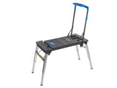GEKO 7 u 1 PROFI sklopivi multifunkcionalni radni stol i transportna kolica do 200 kg