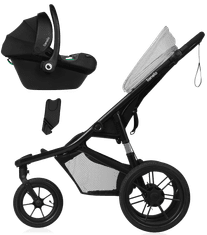 Lionelo Azura sportska kolica, siva