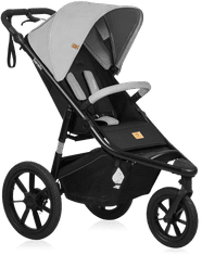 Lionelo Azura sportska kolica, siva