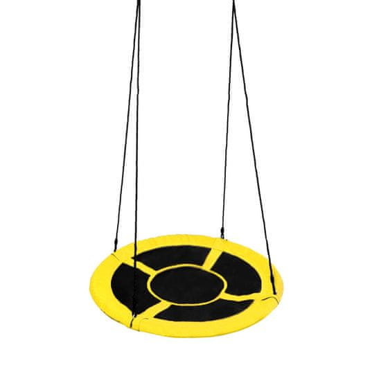 Aga Viseća ljuljačka krug 90 cm Žuta
