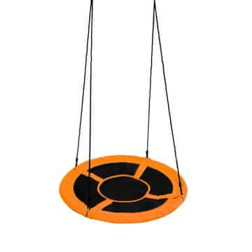 Aga Viseća ljuljačka krug 90 cm Narančasta