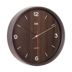 Teesa Analogni zidni sat 30 cm tamno smeđi
