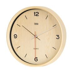 Teesa Analogni zidni sat 30 cm svijetlo smeđi