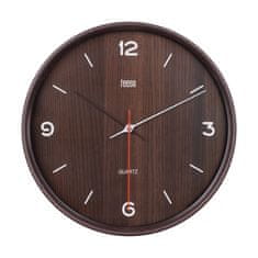 Teesa Analogni zidni sat 30 cm tamno smeđi