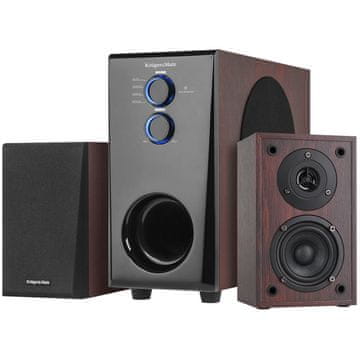 Krüger&Matz 2.1 aktivni sustav zvučnika za kućno kino Bluetooth + subwoofer