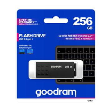 GoodRam USB 3.2 Memorial Klit 256 GB UMO3 Black