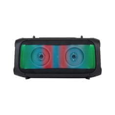 Krüger&Matz Prijenosna baterija. FM USB karaoke zvučnik Bluetooth LED RGB 8W Music Box GO + mikrofon