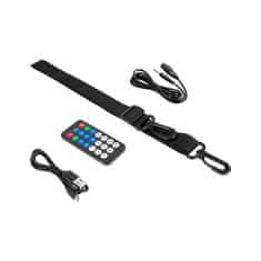 Krüger&Matz Prijenosna baterija. FM USB karaoke zvučnik Bluetooth LED RGB 8W Music Box GO + mikrofon