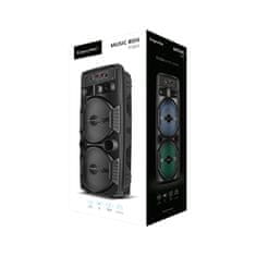 Krüger&Matz Prijenosna baterija. FM USB karaoke zvučnik Bluetooth LED RGB Music Box Maxi