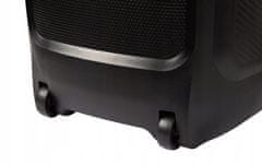 Klarstein Prijenosni AK. 7AH FM USB Karaoke Loud Bluetooth 300W 2x mikrofon LED RGB Infinity