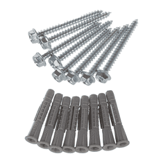 Maclean Univerzalni zidni nosač MC-437, 4 komada