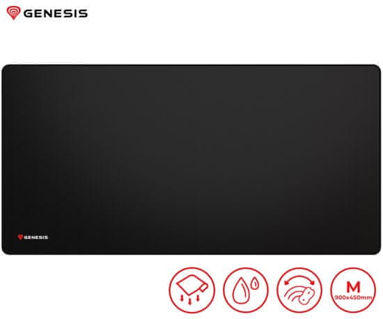 Genesis Carbon 500 Maxi Logo gaming podloga za miš NATEC M12 MAXI