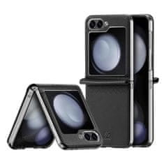 Dux Ducis Brill preklopna maska za Samsung Galaxy Z Flip 6, crno