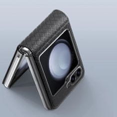Dux Ducis Brill preklopna maska za Samsung Galaxy Z Flip 6, crno
