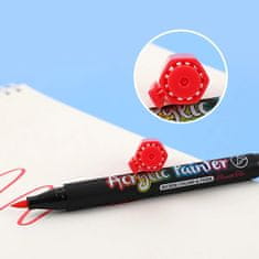 Mormark 12-dijelni set akrilnih markera | ACRYLICPENS