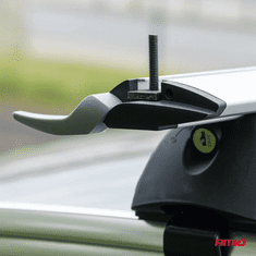 AMIO Krovni nosači CRR-04, poprečne šipke, 135 cm, aluminij