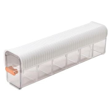 HOME & MARKER® Organizator za ormar s pretincima, set od 3 kutije za pohranu odjeće i sitnica | ORGABIN