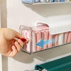 HOME & MARKER® Organizator za ormar s pretincima, set od 3 kutije za pohranu odjeće i sitnica | ORGABIN