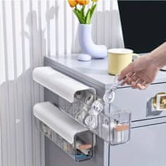 HOME & MARKER® Organizator za ormar s pretincima, set od 3 kutije za pohranu odjeće i sitnica | ORGABIN