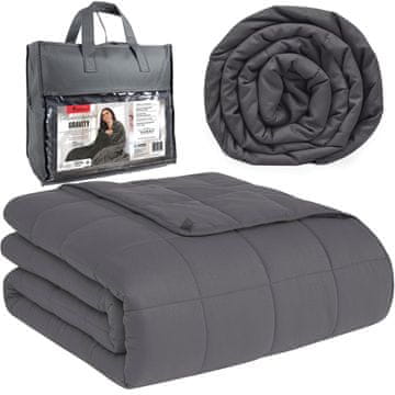 Severno Otežana deka, senzorna antistresna dekica 150x200 cm, 6.8 kg, Gravity 6 + torba