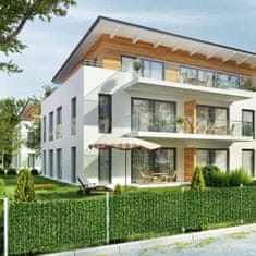 HOME & MARKER® Vrtna ograda s umjetnim zelenilom, panel za privatnost (3x0,5 m) | LEAFPANEL