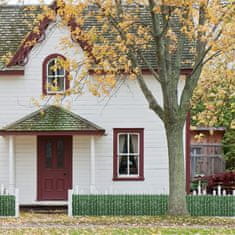 HOME & MARKER® Vrtna ograda s umjetnim zelenilom, panel za privatnost (3x0,5 m) | LEAFPANEL