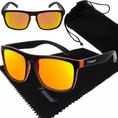 Malatec Unisex modne polarizirane sunčane naočale UV 400 filter zrcalne leće